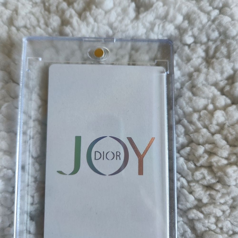 Authentic Dior JOY Playing Card